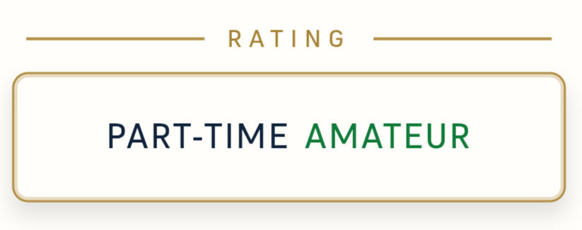 Wordif rating plate showing a two-word player rating.